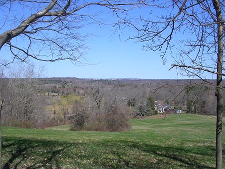 Looking toward Newburyport from hilltop