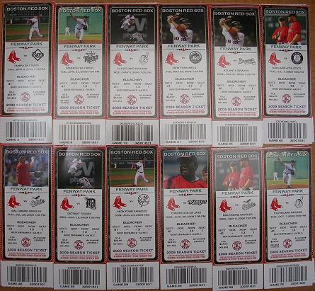 Our 12 Sox Tix
